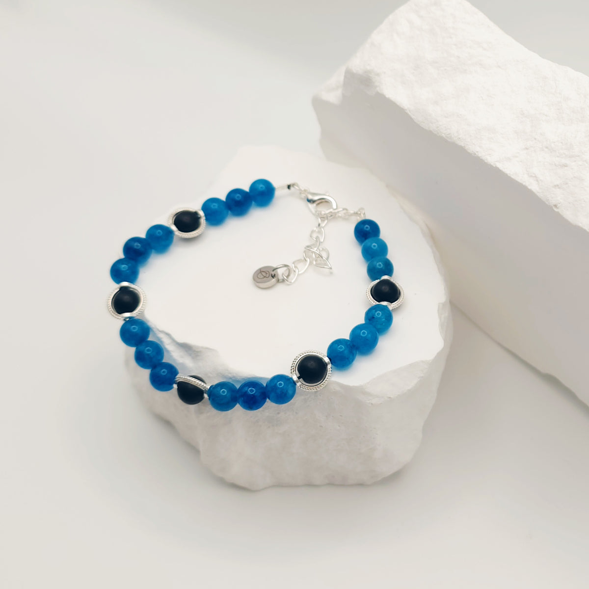 Onyx and Kyanite Bracelet [For Resilience]