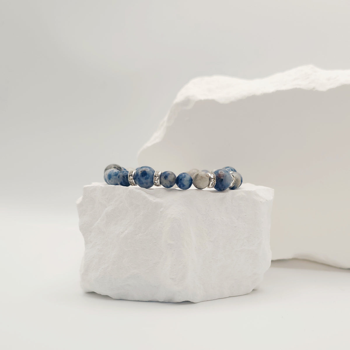 Blue Dot Jasper Bracelet