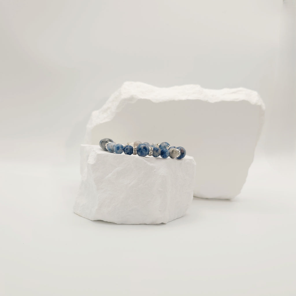 Blue Dot Jasper Bracelet
