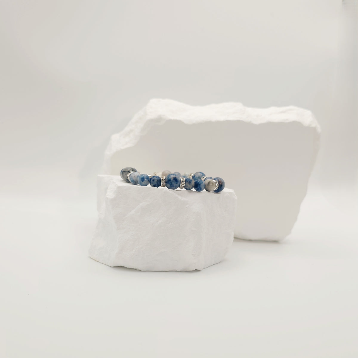 Blue Dot Jasper Bracelet