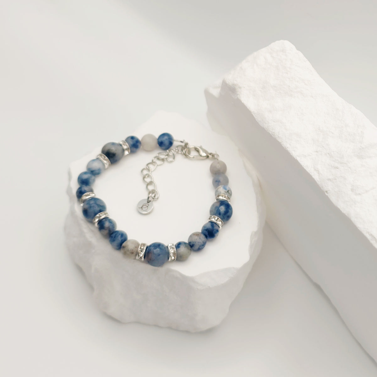 Blue Dot Jasper Bracelet