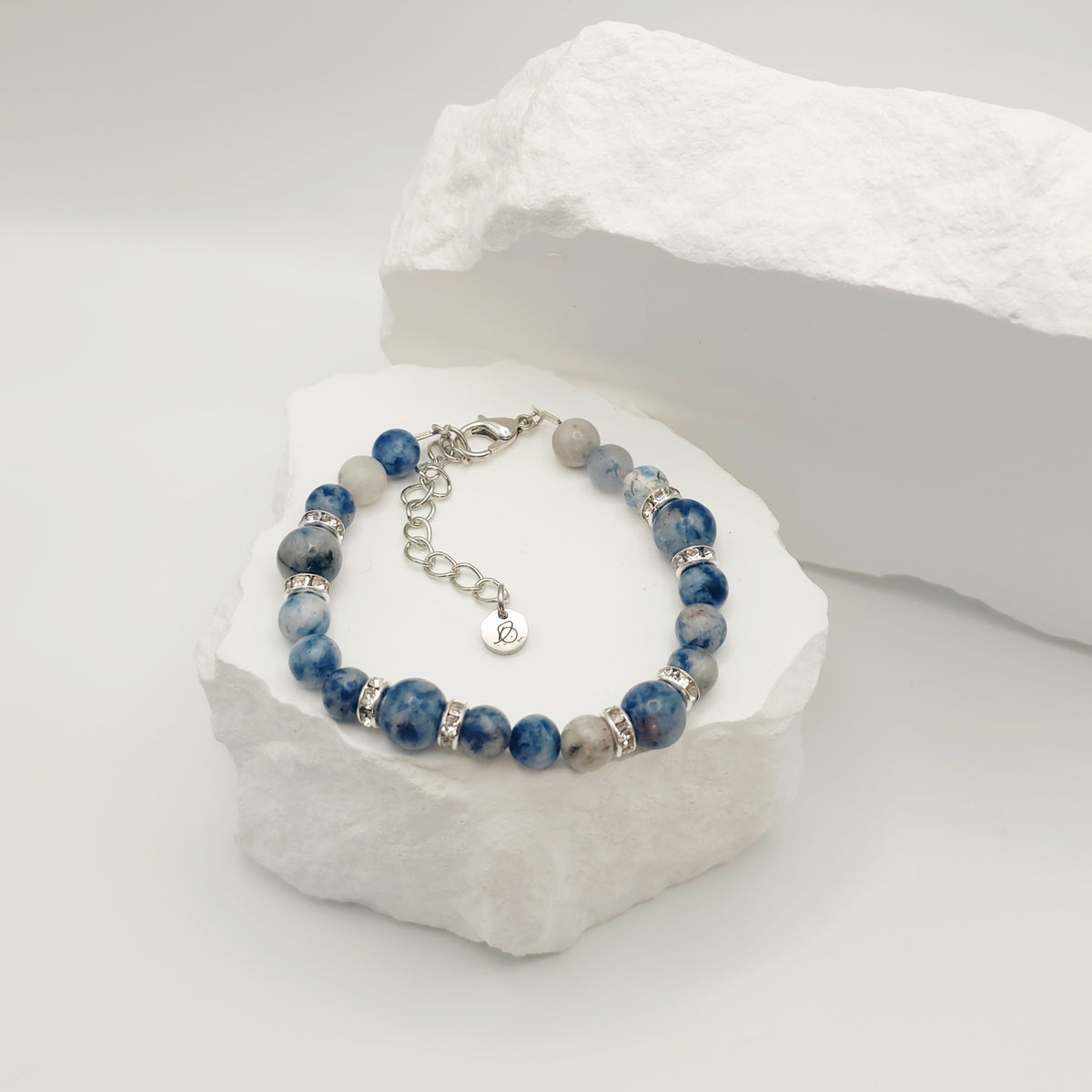 Blue Dot Jasper Bracelet
