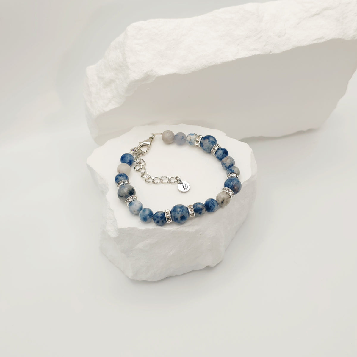 Blue Dot Jasper Bracelet