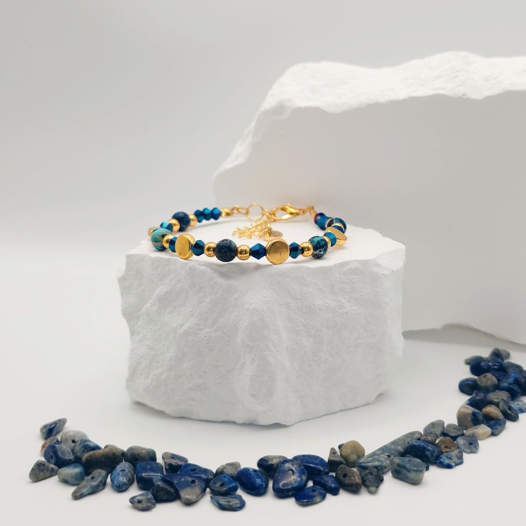 Blue Imperial Jasper Bracelet