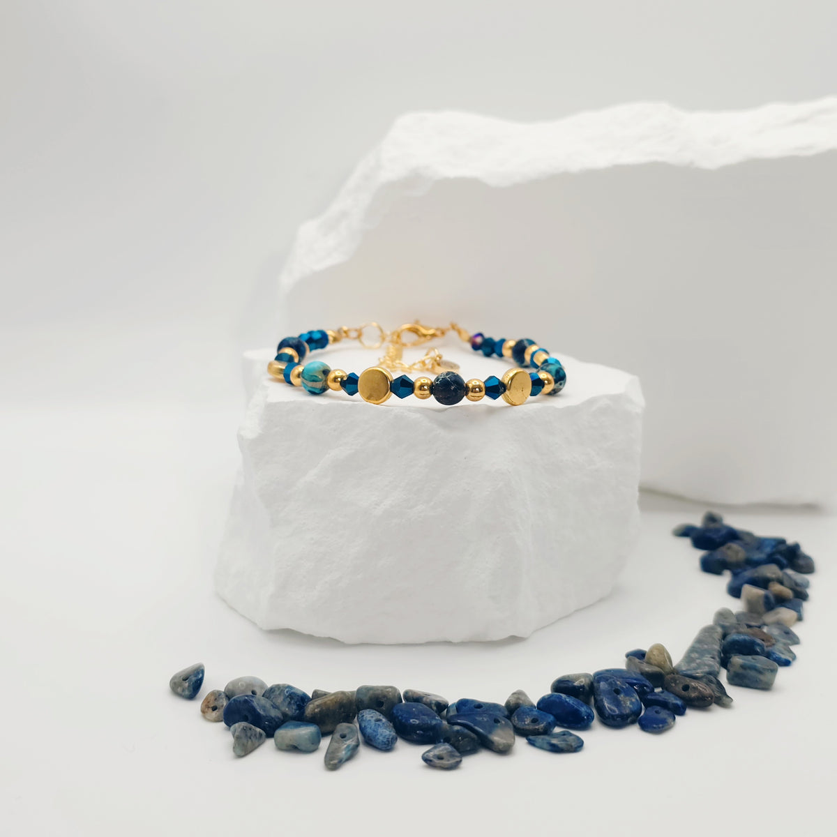 Blue Imperial Jasper Bracelet