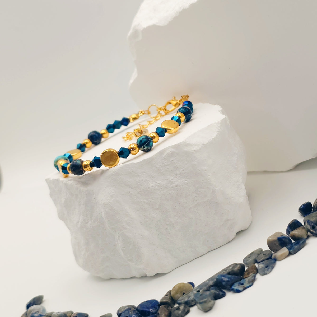 Blue Imperial Jasper Bracelet