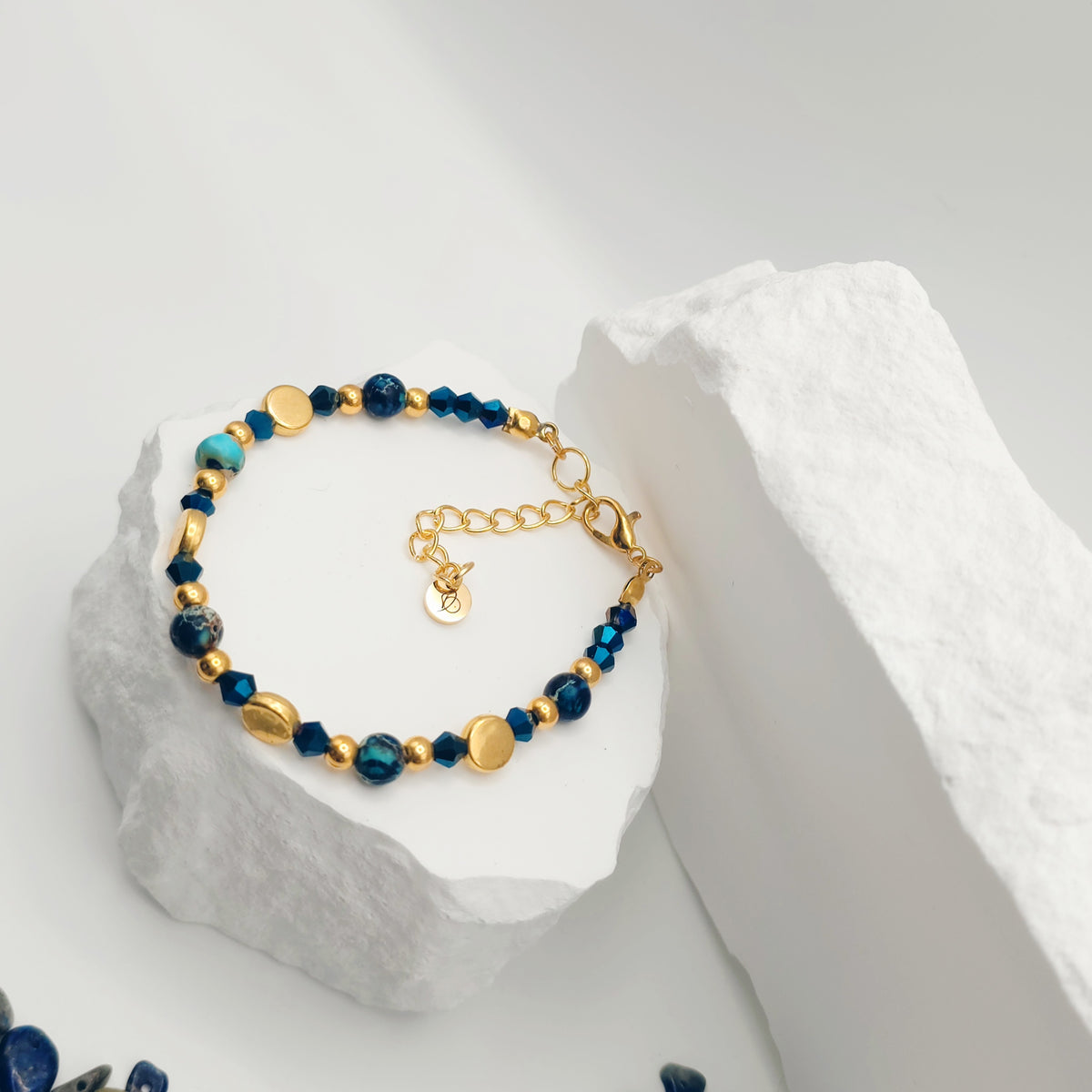 Blue Imperial Jasper Bracelet