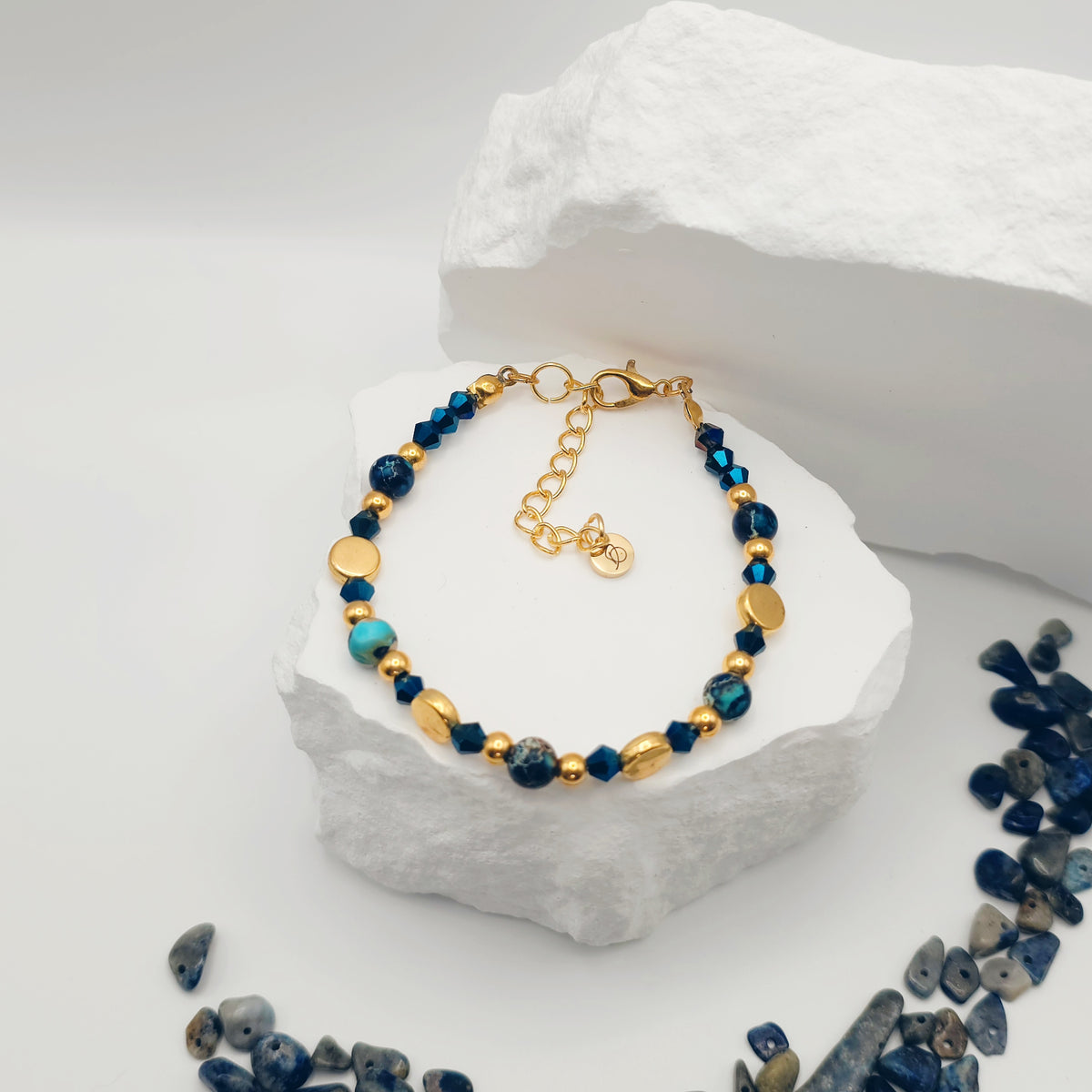 Blue Imperial Jasper Bracelet
