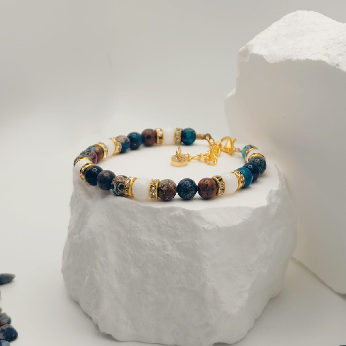 Blue Imperial Jasper Bracelet