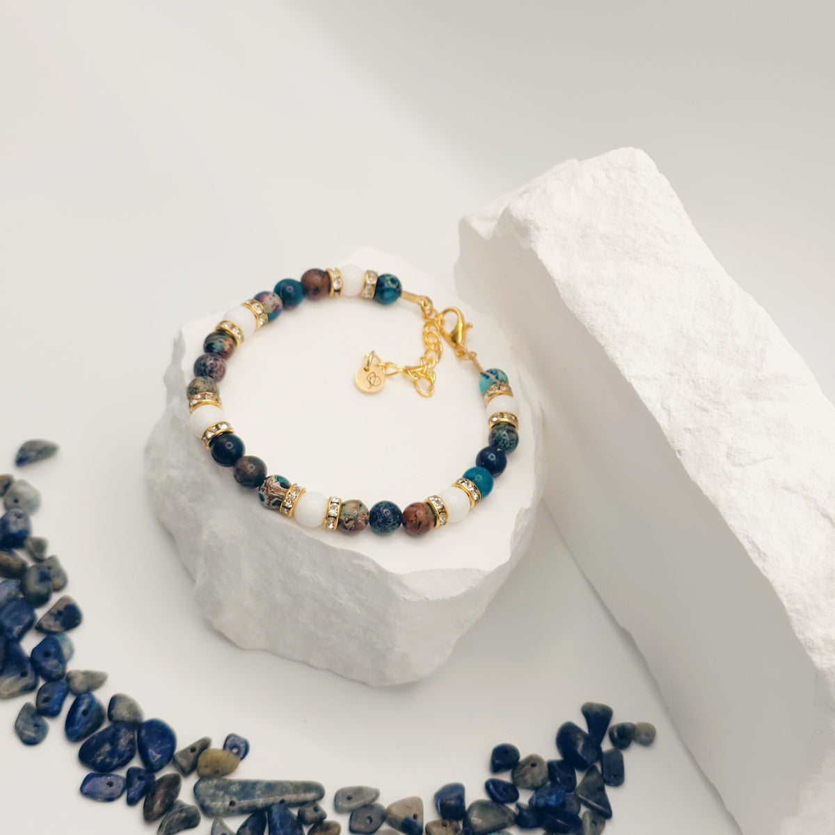 Blue Imperial Jasper Bracelet