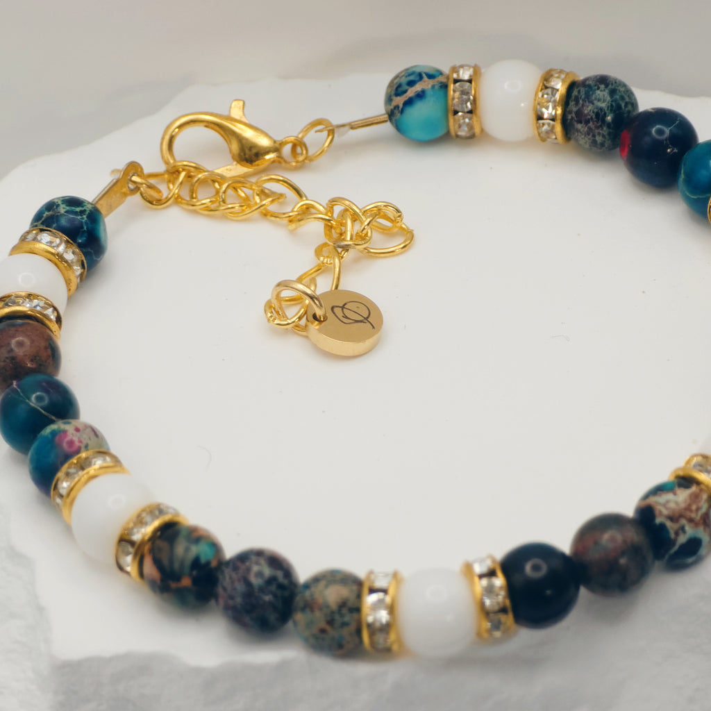 Blue Imperial Jasper Bracelet