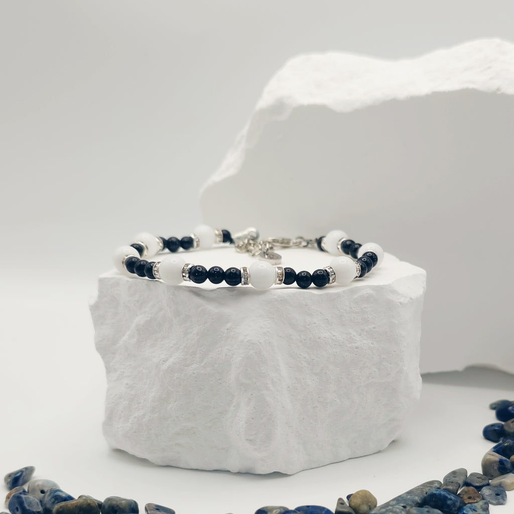 Blue Sandstone Bracelet