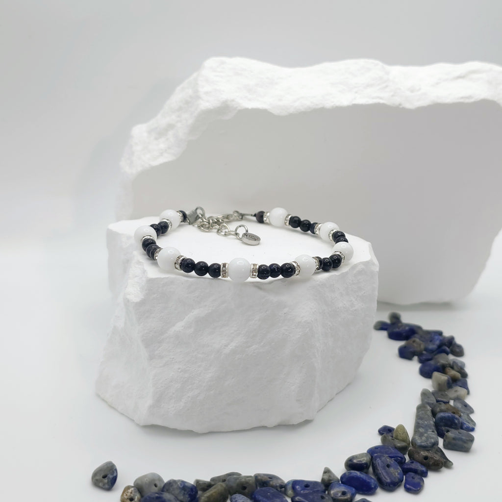 Blue Sandstone Bracelet