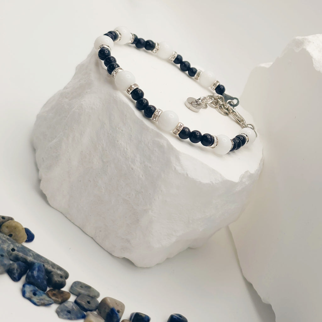 Blue Sandstone Bracelet