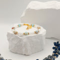 Snakeskin Jade Beaded Bracelet
