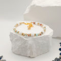 Snakeskin Jade Beaded Bracelet