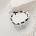 Howlite and Hematite Bracelet [For Stability]