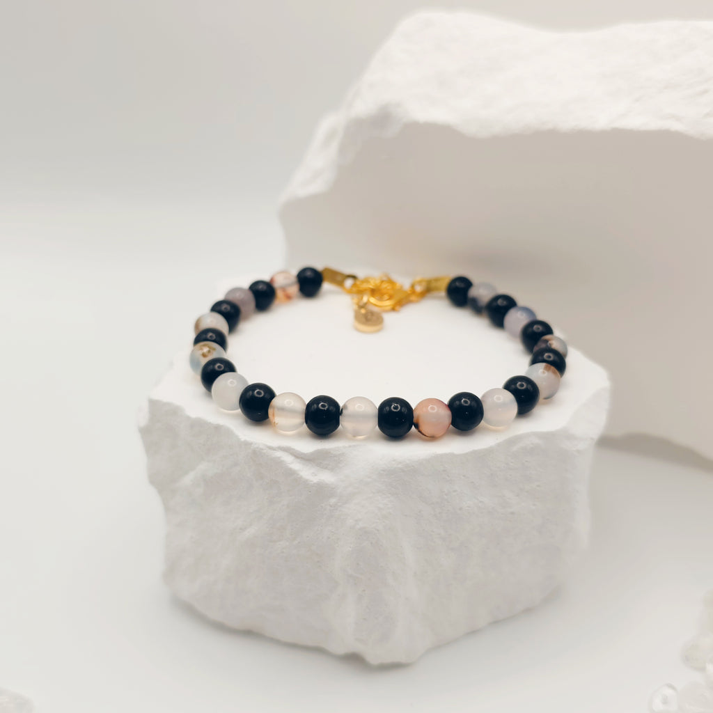 Moss Grass Agate Bracelet