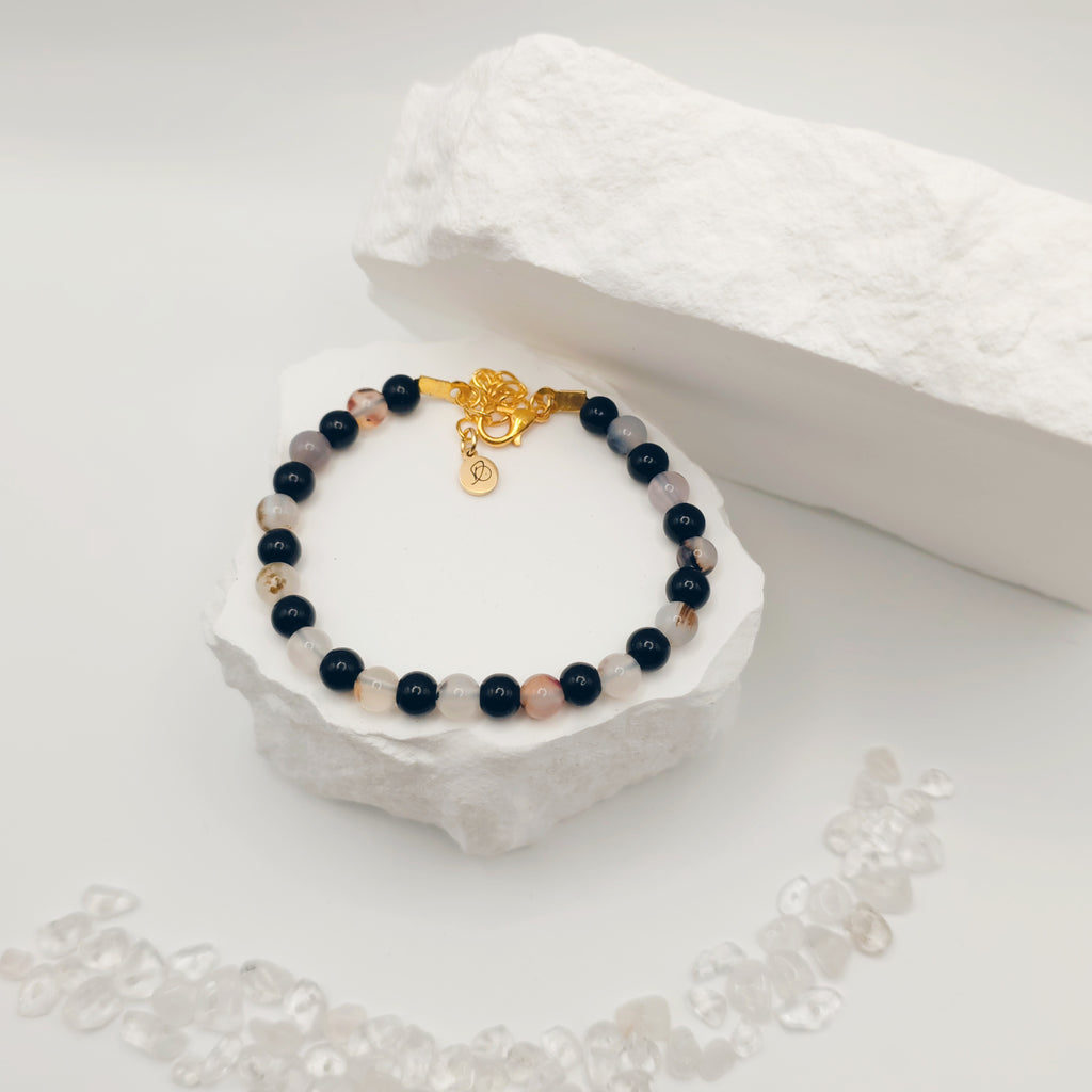 Moss Grass Agate Bracelet