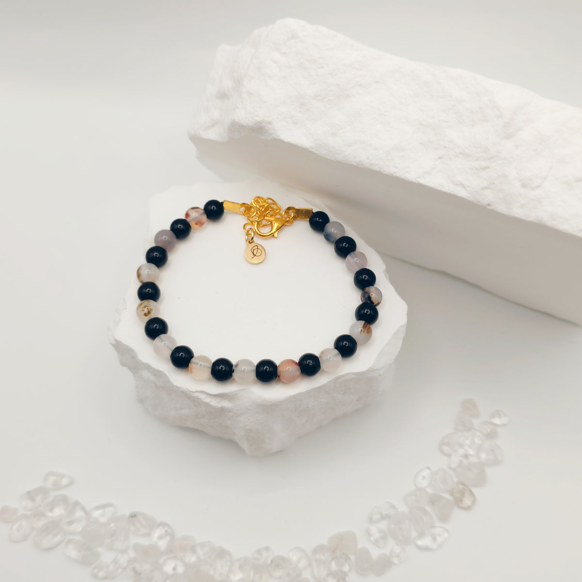 Moss Grass Agate Bracelet