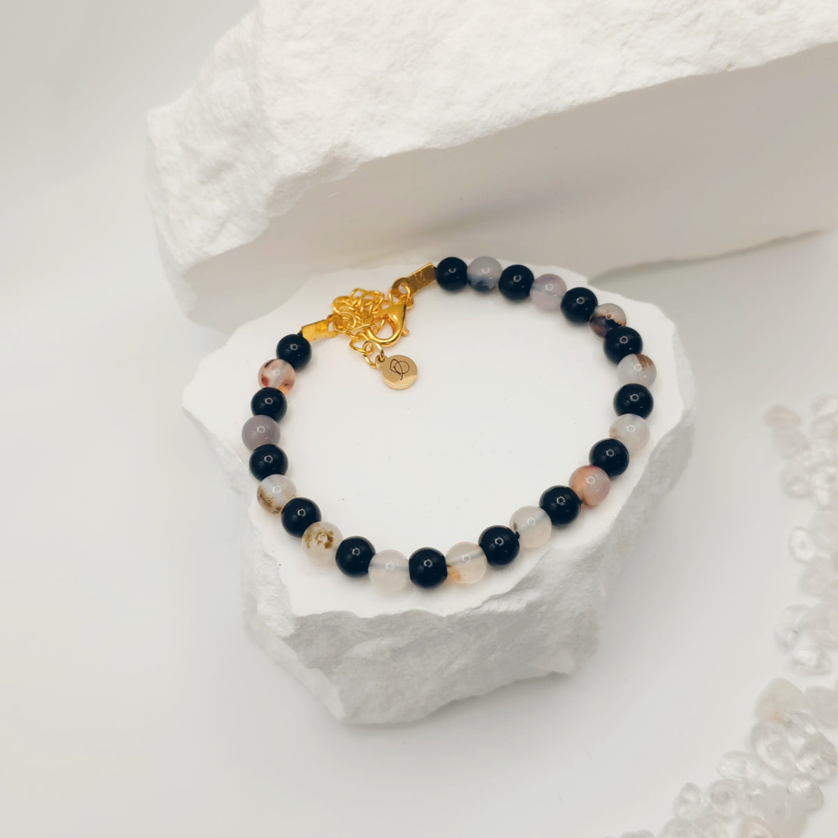 Moss Grass Agate Bracelet