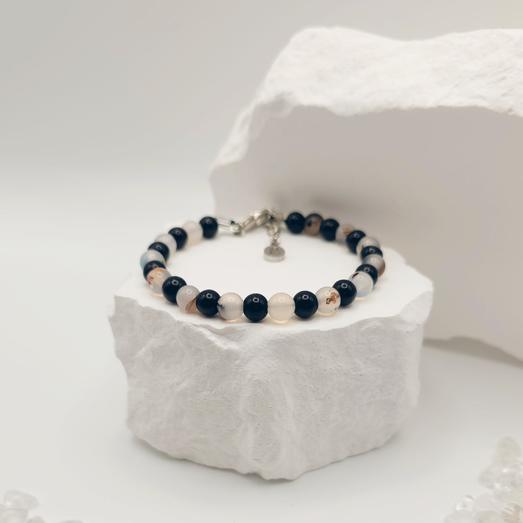 Moss Grass Agate Bracelet