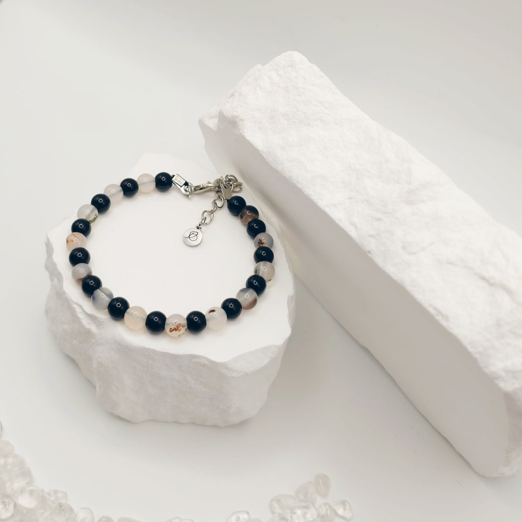 Moss Grass Agate Bracelet