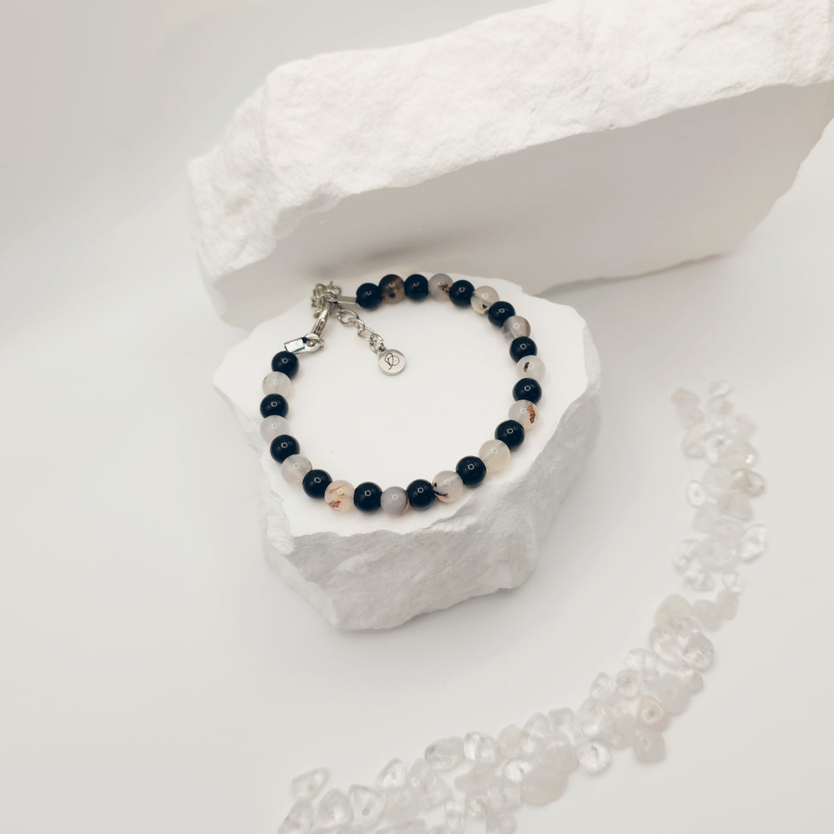 Moss Grass Agate Bracelet