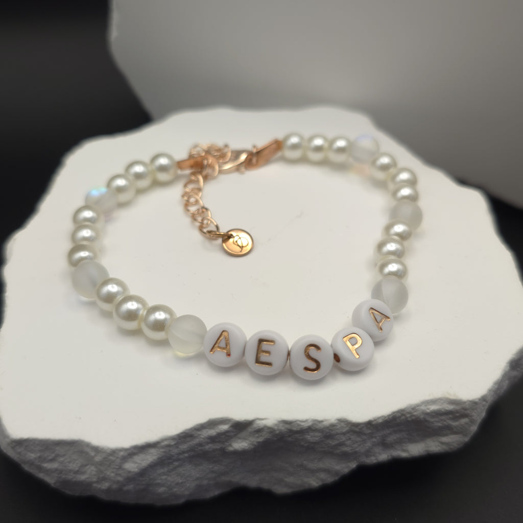 Aespa Letter Bracelet