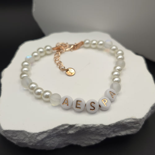Aespa Letter Bracelet