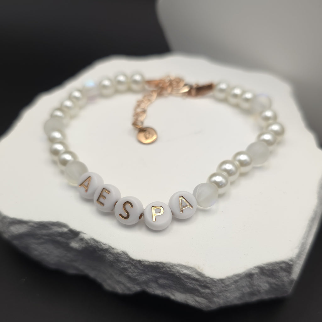 Aespa Letter Bracelet