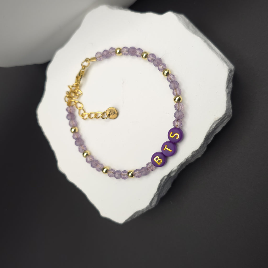 BTS Letter Bracelet